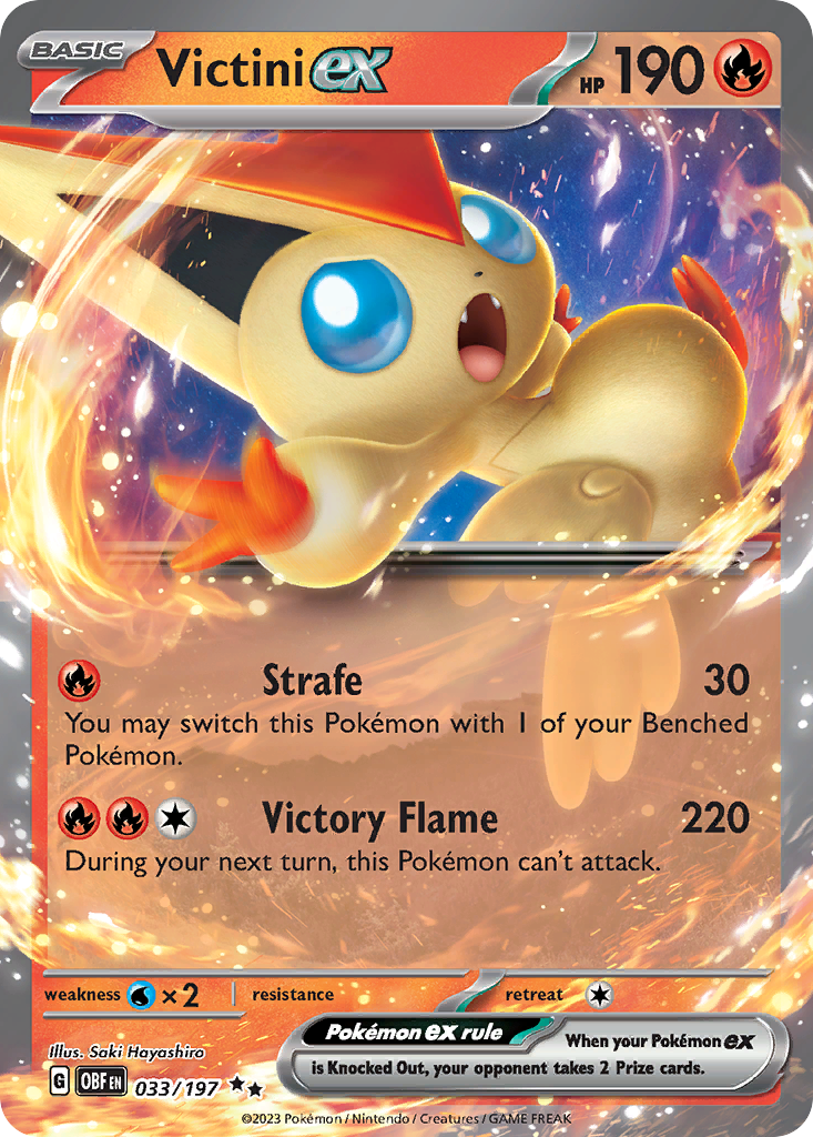 33/197 [SV3] Victini ex - Double Rare