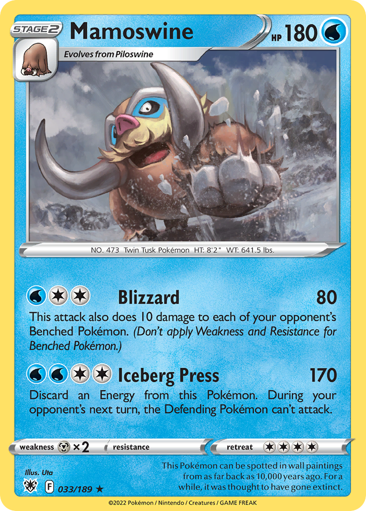 33/189 [ASR] Mamoswine - Rare