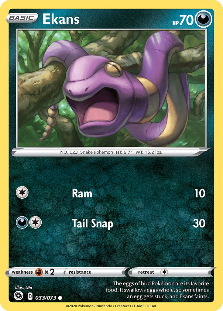 33/73 [CPA] Ekans - Common