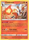 34/202 [SSH] Cinderace - Rare Holo