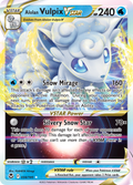 34/195 [SIT] Alolan Vulpix VSTAR - Rare Holo VSTAR