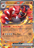 34/162 [TEF] Incineroar ex - Double Rare