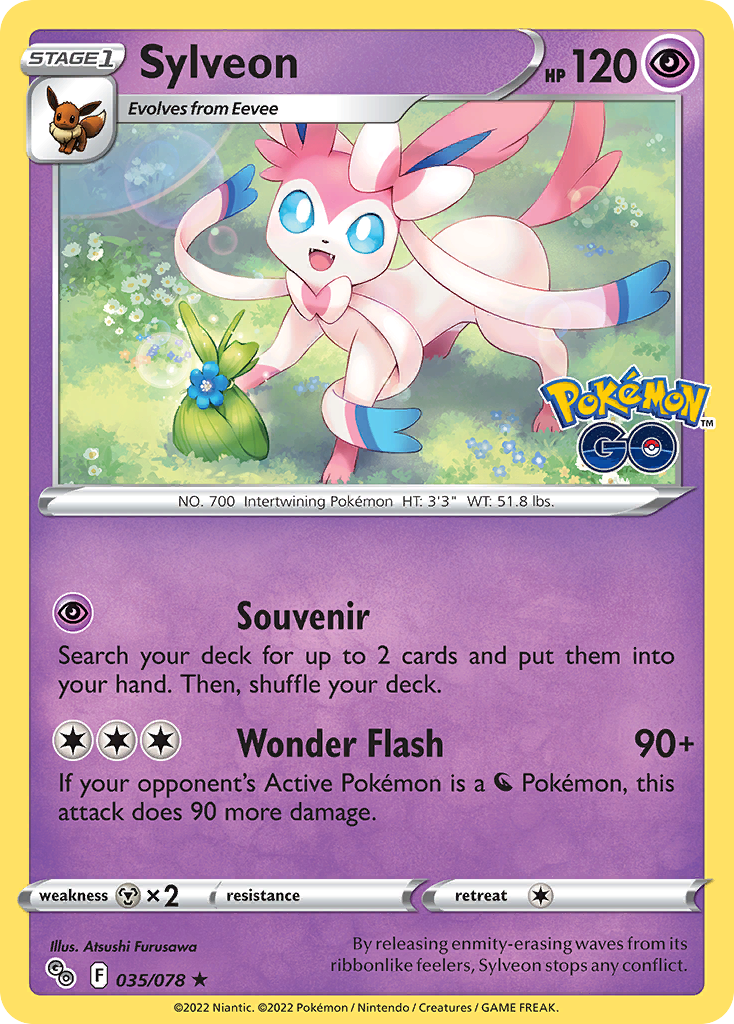 35/78 [PGO] Sylveon - Rare Holo