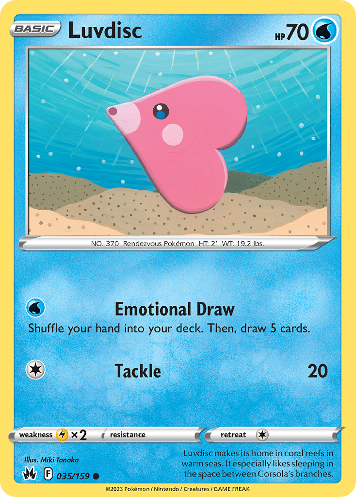 35/159 [CRZ] Luvdisc - Common