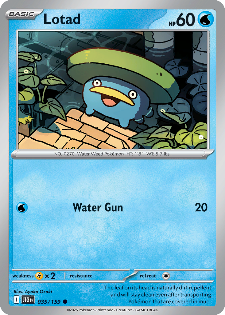 35/159 [JTG] Lotad - Common