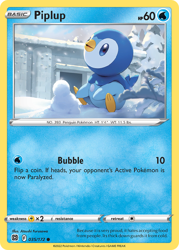 35/172 [BRS] Piplup - Common