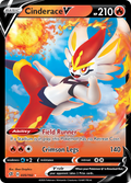 35/192 [RCL] Cinderace V - Rare Holo V