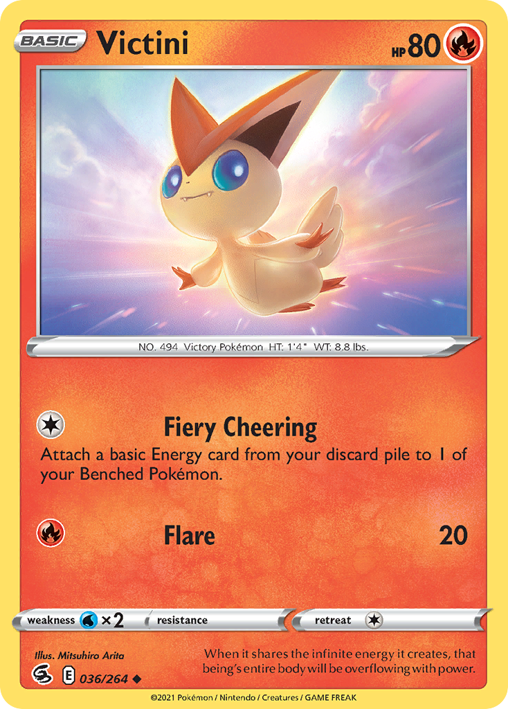 36/264 [FST] Victini - Uncommon