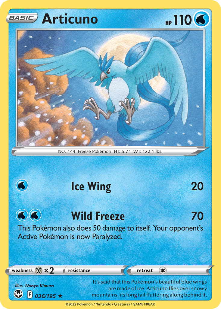 36/195 [SIT] Articuno - Rare Holo