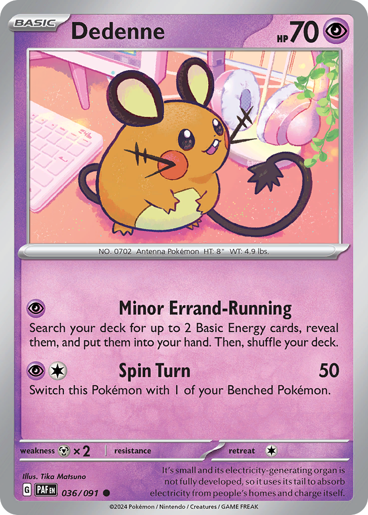 36/91 [SV4PT5] Dedenne - Common