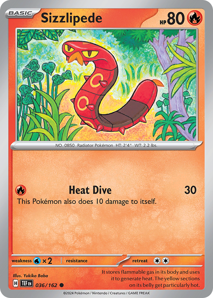 36/162 [TEF] Sizzlipede - Common