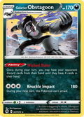 37/73 [CPA] Galarian Obstagoon - Rare Holo