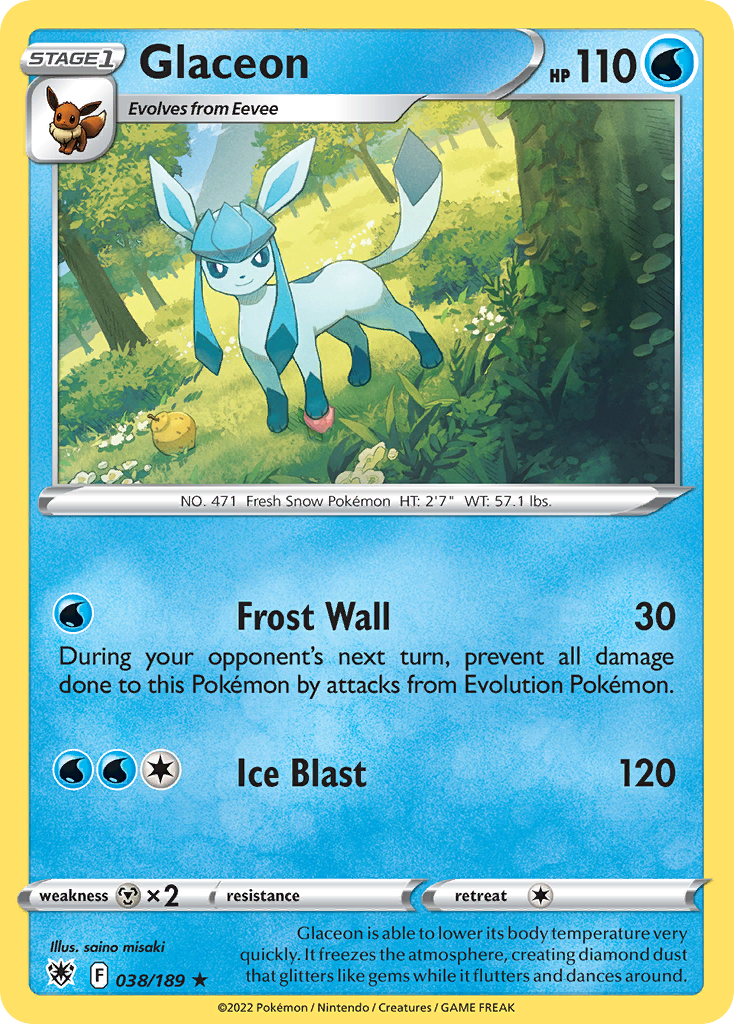 38/189 [ASR] Glaceon - Rare
