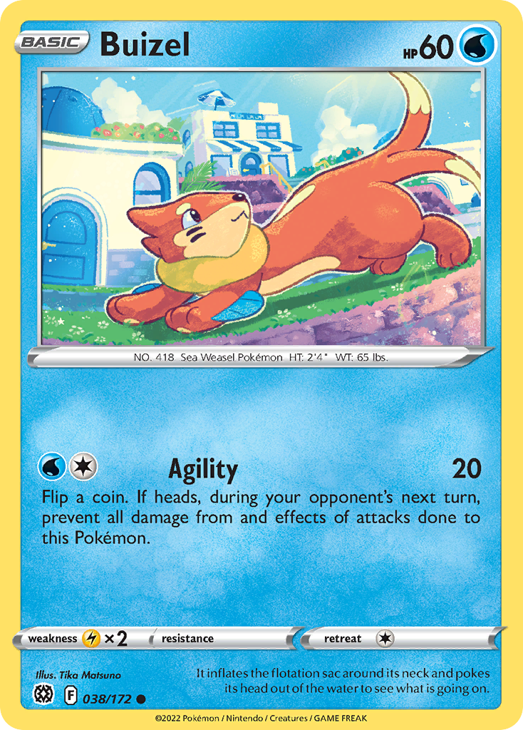 38/172 [BRS] Buizel - Common