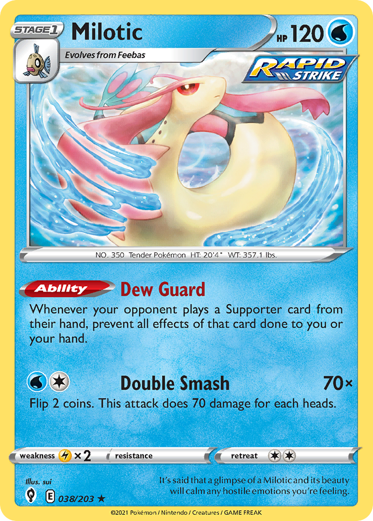 38/203 [EVS] Milotic - Rare