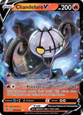 39/264 [FST] Chandelure V - Rare Holo V