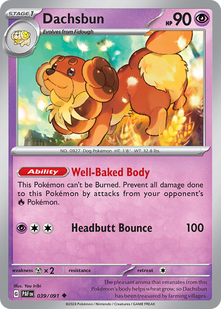 39/91 [SV4PT5] Dachsbun - Uncommon
