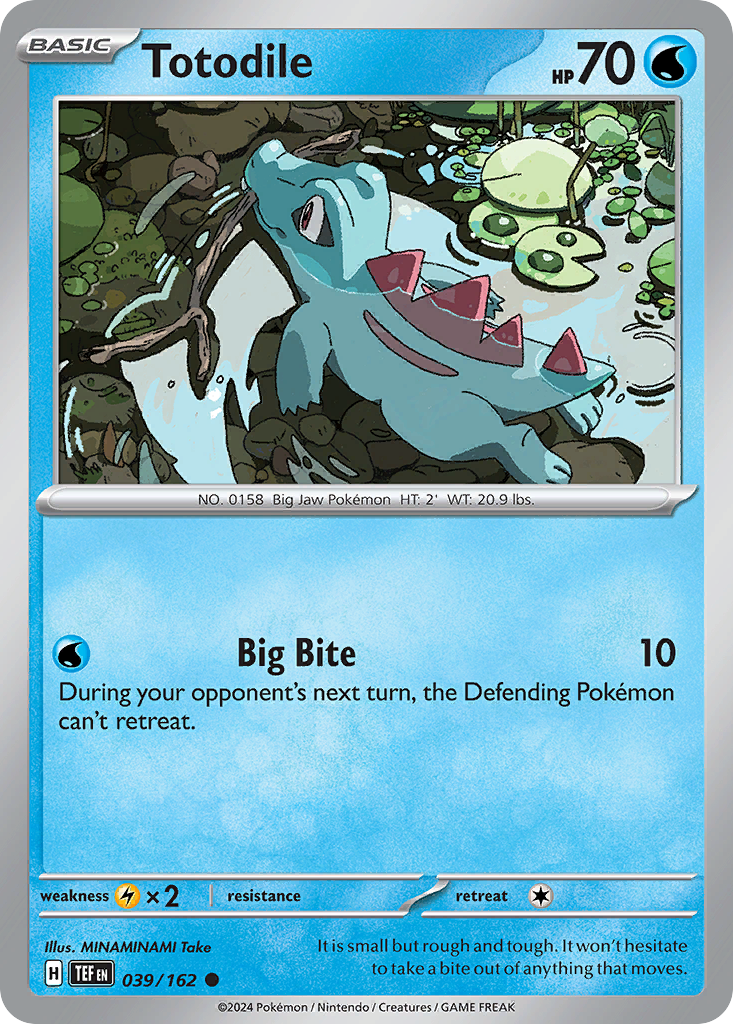 39/162 [TEF] Totodile - Common
