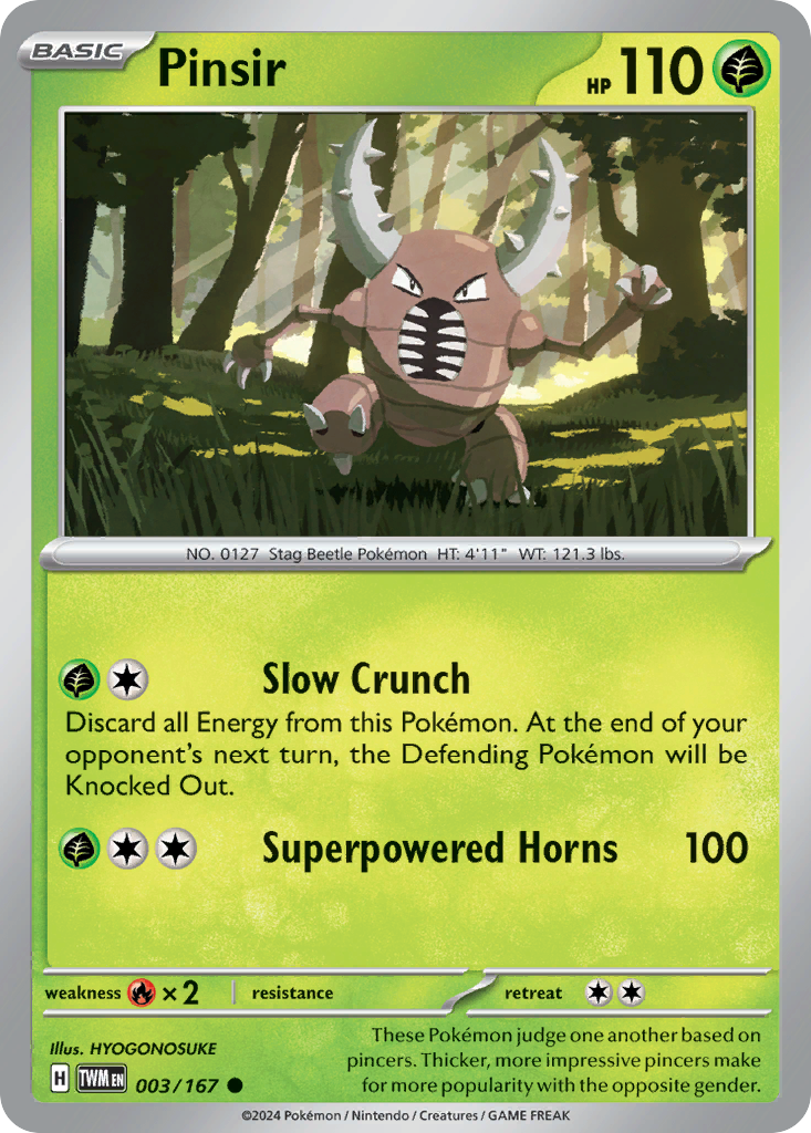 3/167 [TWM] Pinsir - Common