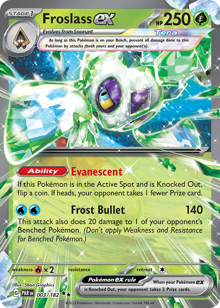 3/182 [SV4] Froslass ex - Double Rare