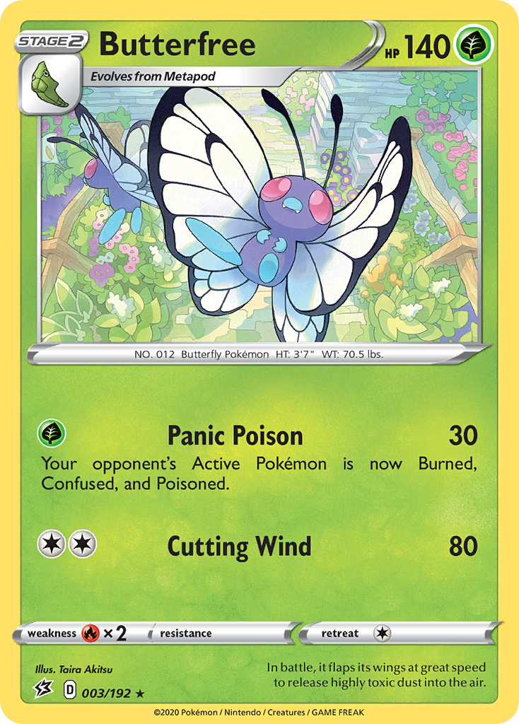 3/192 [RCL] Butterfree - Rare