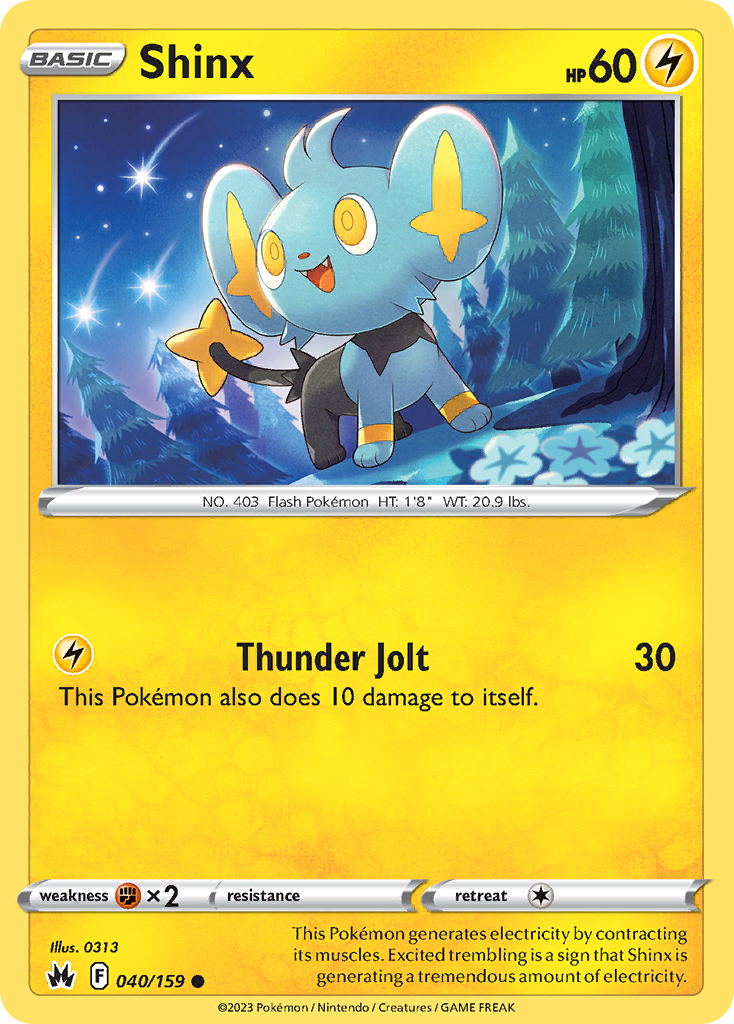 40/159 [CRZ] Shinx - Common