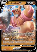 40/78 [PGO] Conkeldurr V - Rare Holo V