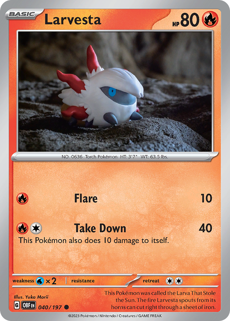 40/197 [SV3] Larvesta - Common