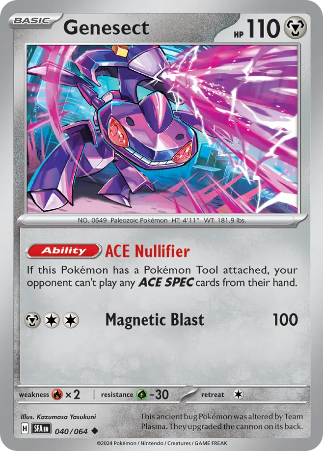 40/64 [SFA] Genesect - Uncommon