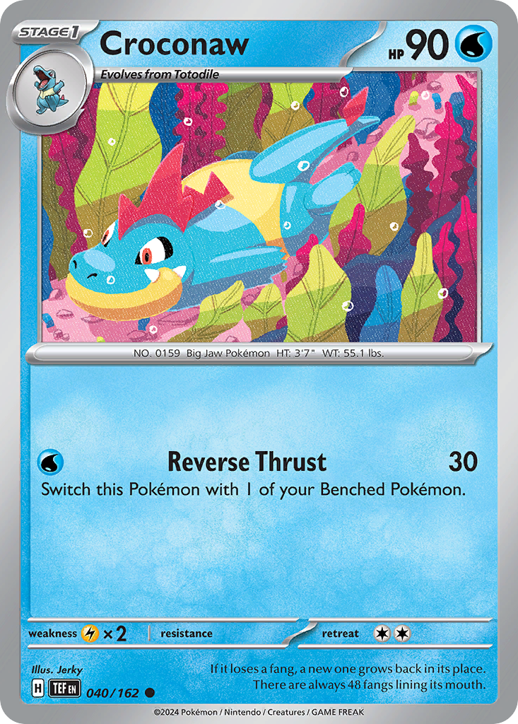 40/162 [TEF] Croconaw - Common