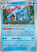 41/162 [TEF] Feraligatr - Rare