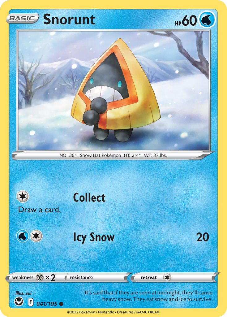 41/195 [SIT] Snorunt - Common
