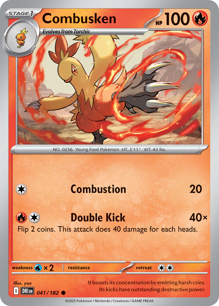 41/182 [DRI] Combusken - Common