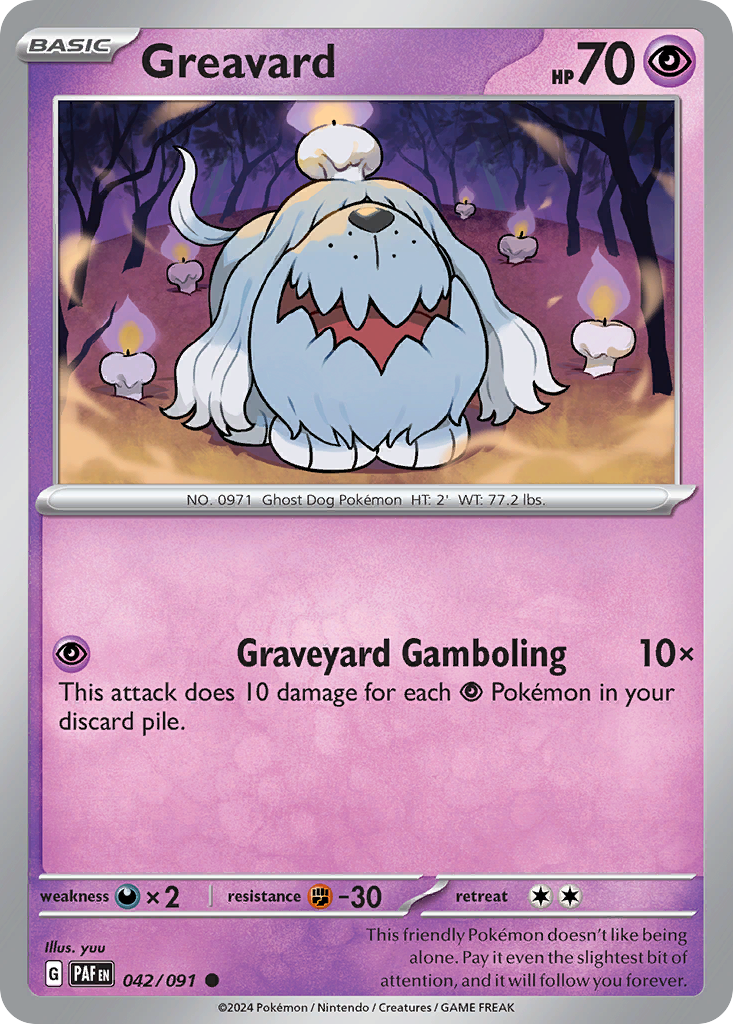 42/91 [SV4PT5] Greavard - Common