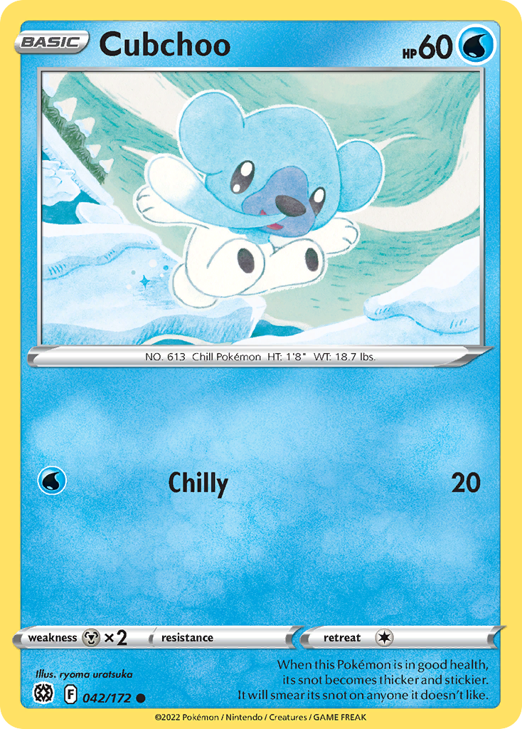 42/172 [BRS] Cubchoo - Common