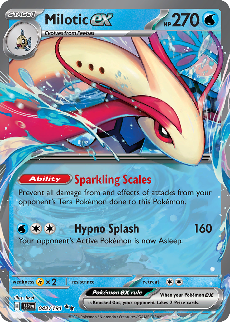42/191 [SSP] Milotic ex - Double Rare