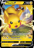43/185 [VIV] Pikachu V - Rare Holo V