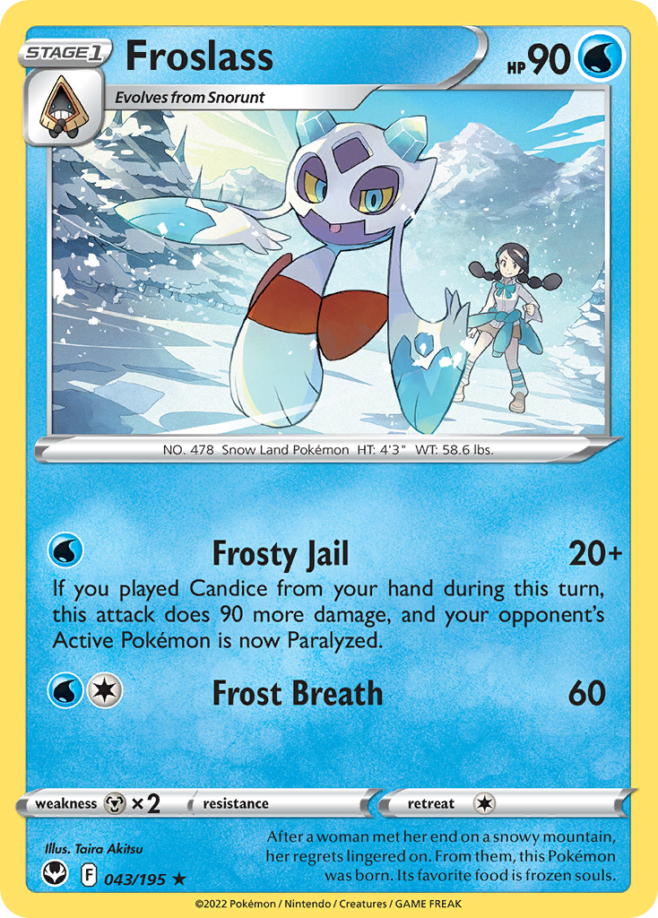 43/195 [SIT] Froslass - Rare