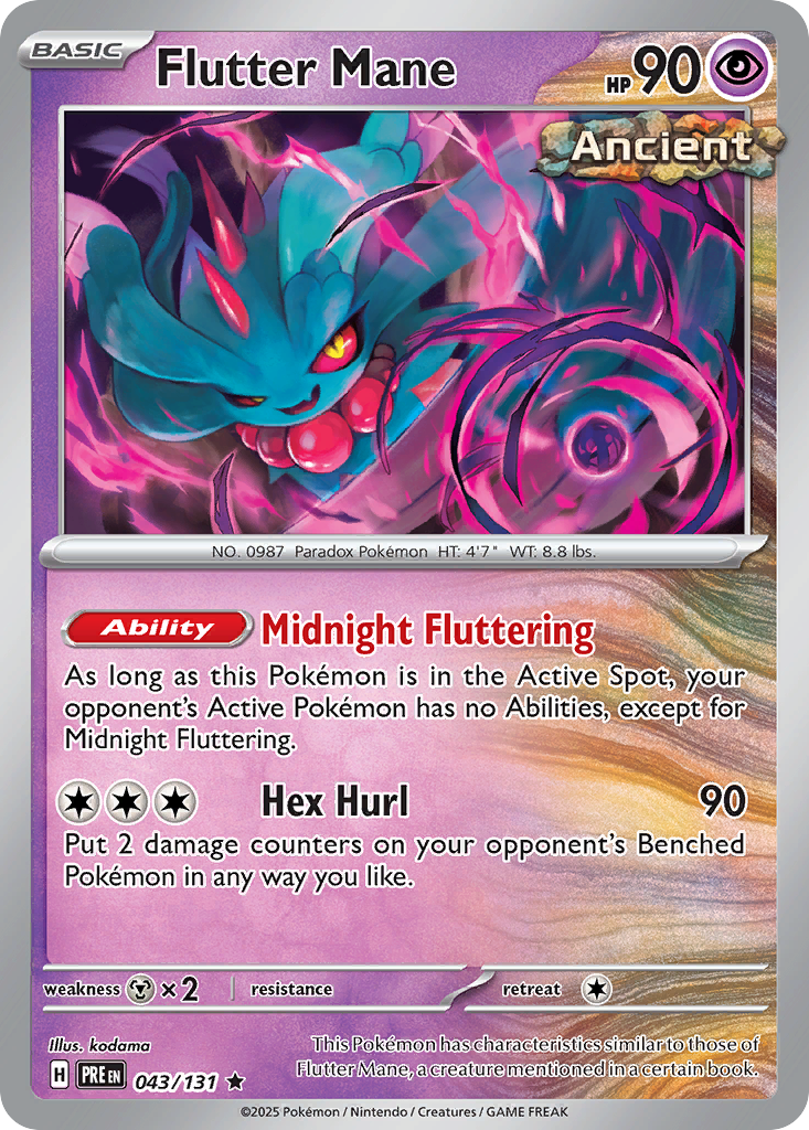 43/131 [PRE] Flutter Mane - Rare