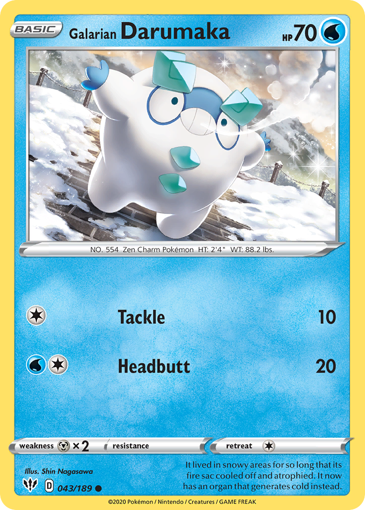 43/189 [DAA] Galarian Darumaka - Common