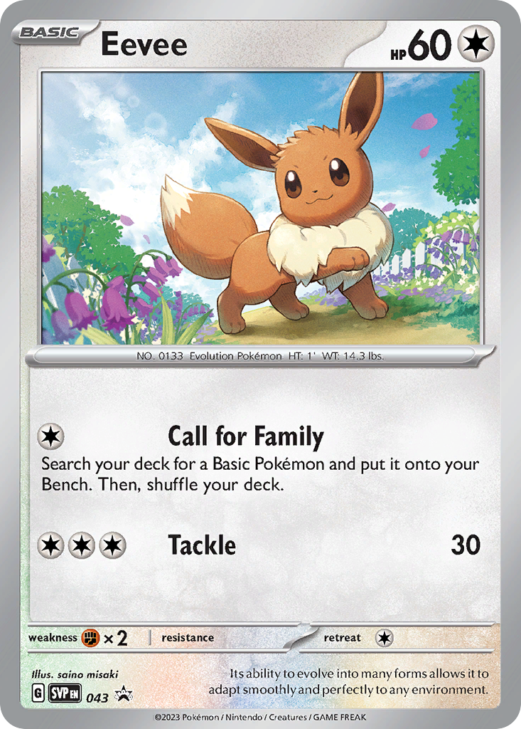 43/215 [PR-SV] Eevee - Promo