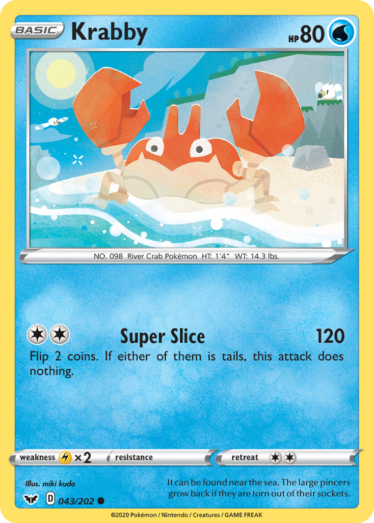 43/202 [SSH] Krabby - Common