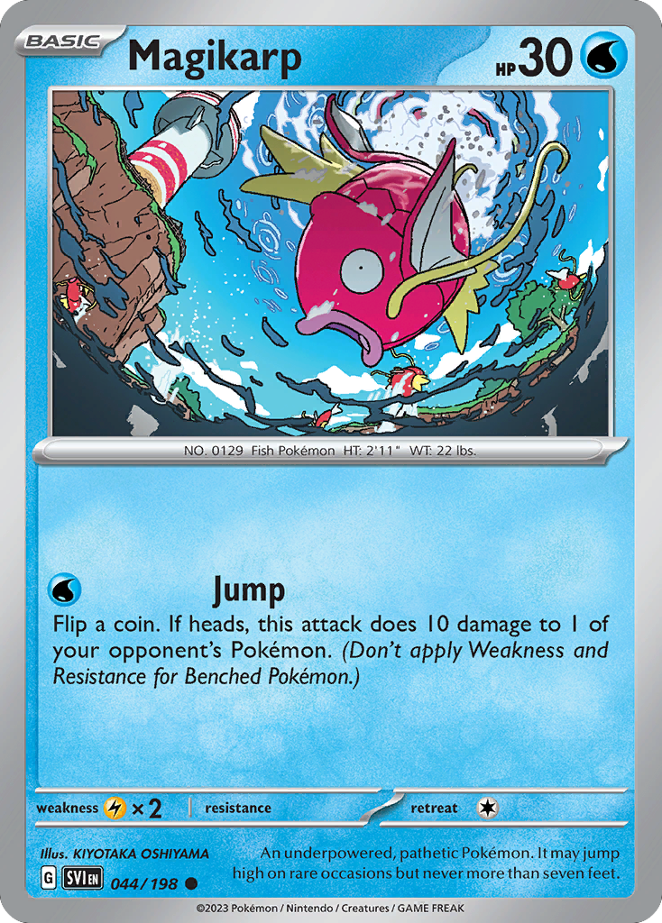 44/198 [SV1] Magikarp - Common
