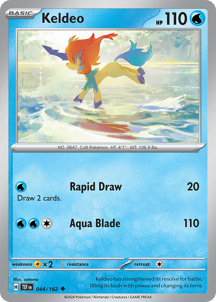 44/162 [TEF] Keldeo - Uncommon