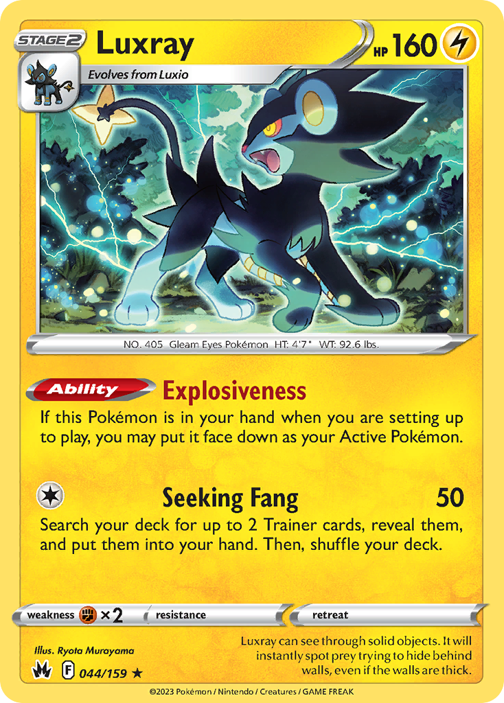 44/159 [CRZ] Luxray - Rare