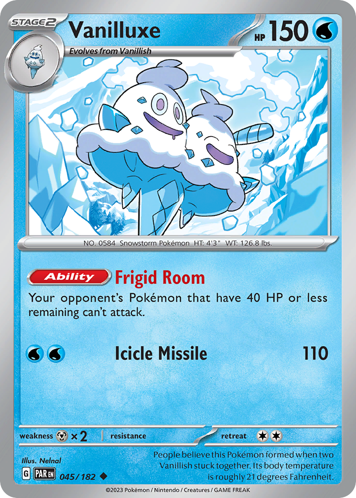 45/182 [SV4] Vanilluxe - Uncommon