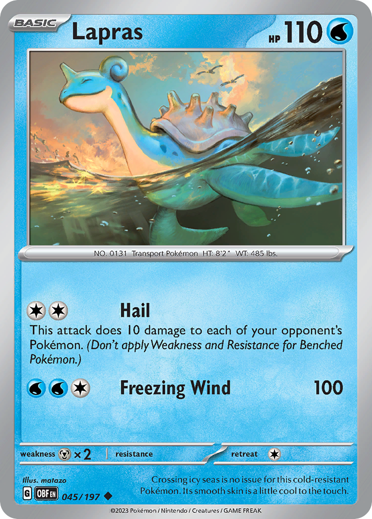 45/197 [SV3] Lapras - Uncommon