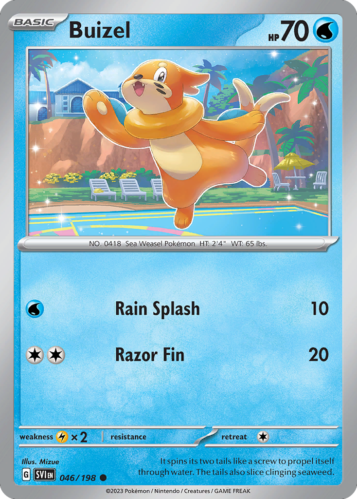 46/198 [SV1] Buizel - Common