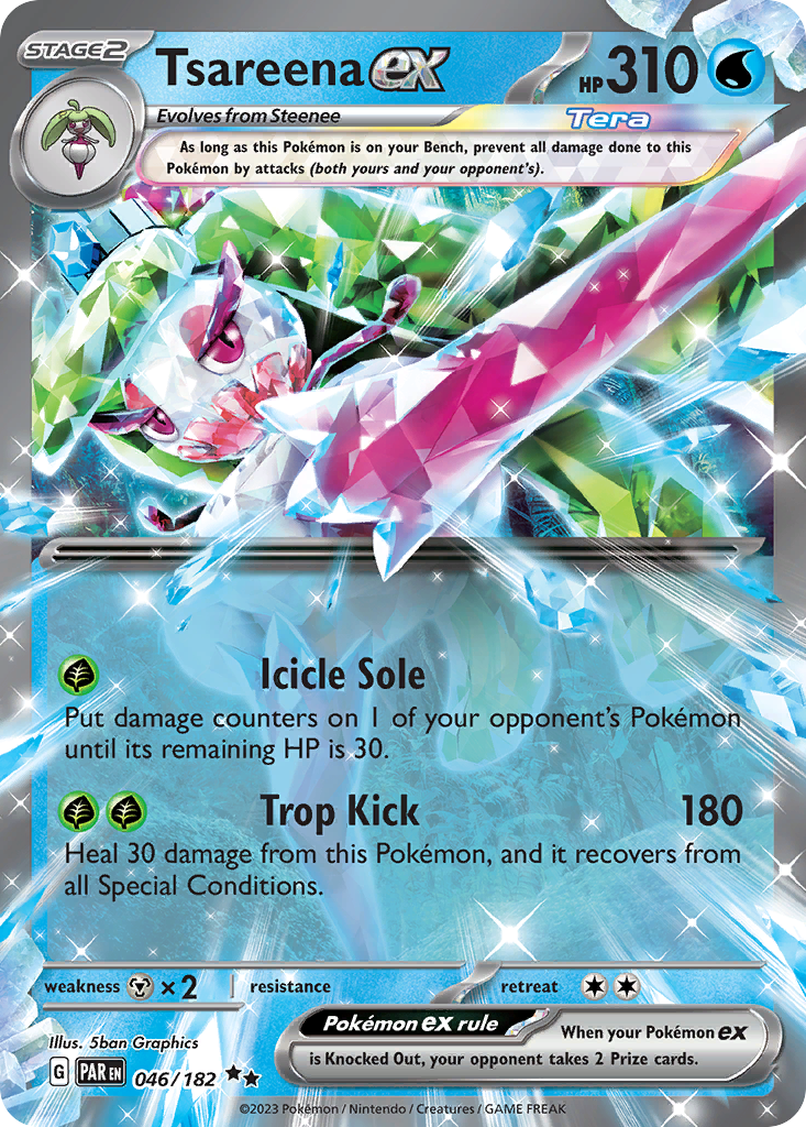 46/182 [SV4] Tsareena ex - Double Rare