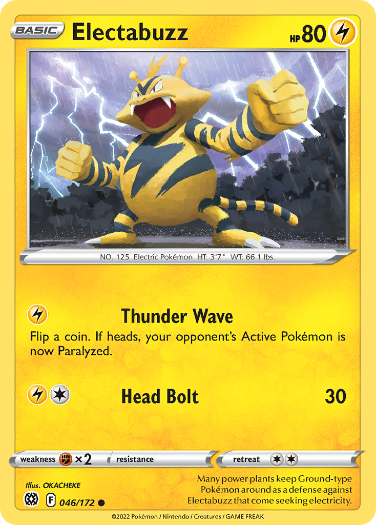 46/172 [BRS] Electabuzz - Common